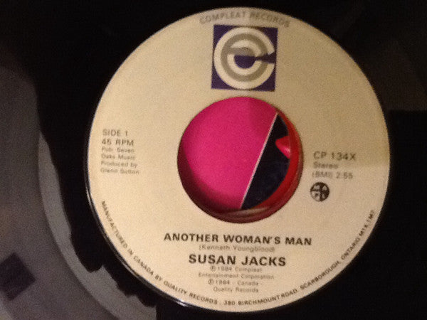 Susan Jacks : Another Woman's Man (7")