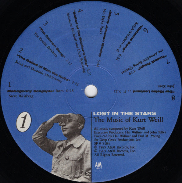 Various : Lost In The Stars (The Music Of Kurt Weill) (LP, Album)