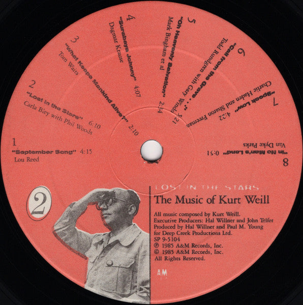 Various : Lost In The Stars (The Music Of Kurt Weill) (LP, Album)