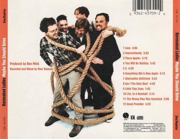 Barenaked Ladies : Maybe You Should Drive (CD, Album)