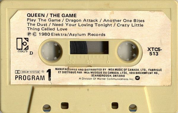 Queen : The Game (Cass, Album, Dol)