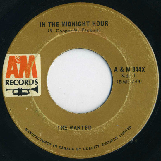 The Wanted (2) : In The Midnight Hour / Here To Stay (7", Single)