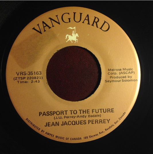 Jean-Jacques Perrey : Passport To The Future (7", Single, RE)