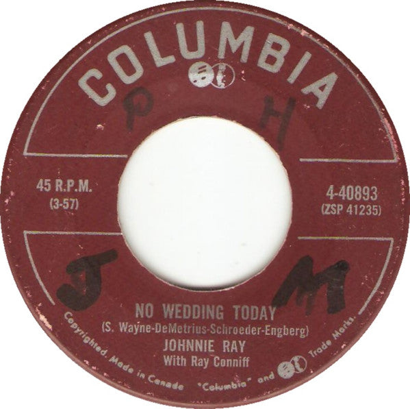 Johnnie Ray : Yes Tonight, Josephine (7", Single)