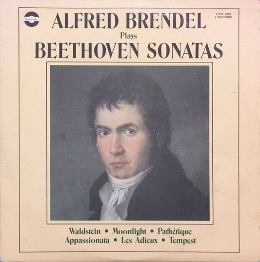 Alfred Brendel, Ludwig van Beethoven : Plays Beethoven Sonatas (2xLP, Album, Comp, Club)