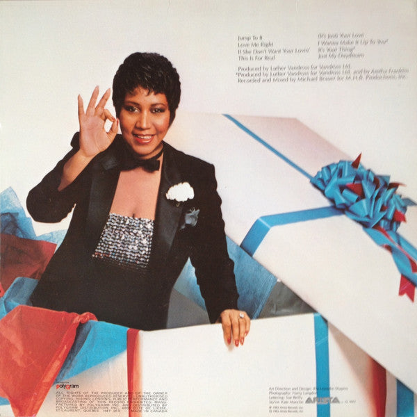 Aretha Franklin : Jump To It (LP, Album)