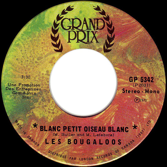 Les Bougaloos : Blanc Petit Oiseau Blanc (7")