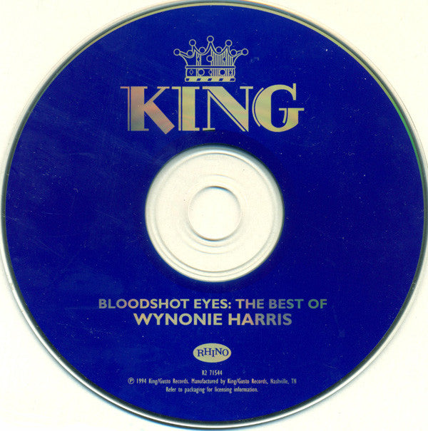 Wynonie Harris : Bloodshot Eyes: The Best Of Wynonie Harris (CD, Comp)