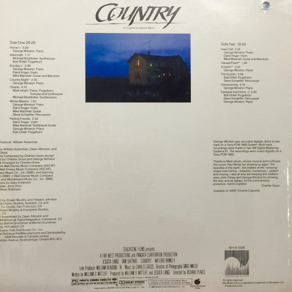 Charles Gross : Country (An Original Soundtrack Album) (LP, Album, Aud)