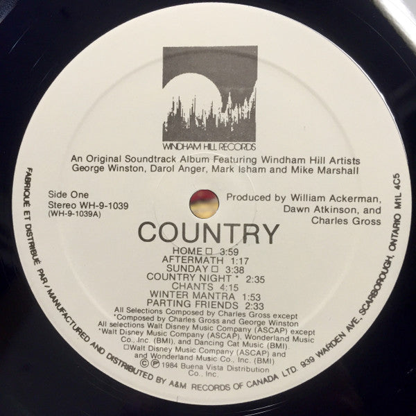 Charles Gross : Country (An Original Soundtrack Album) (LP, Album, Aud)