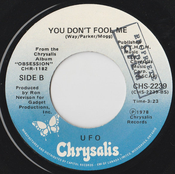 UFO (5) : Cherry / You Don't Fool Me (7", Single)