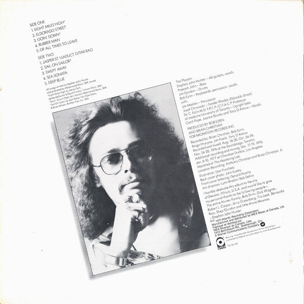 Steve Hunter : Swept Away (LP, Album)