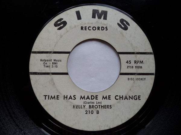 The Kelly Brothers : Counting On You / Time Has Made A Change (7", Promo)