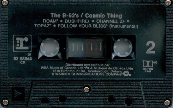 The B-52's : Cosmic Thing (Cass, Album, Dol)