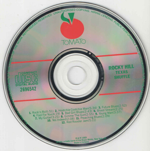 Rocky Hill : Texas Shuffle (CD)