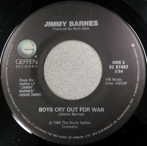 Jimmy Barnes : Working Class Man (7")