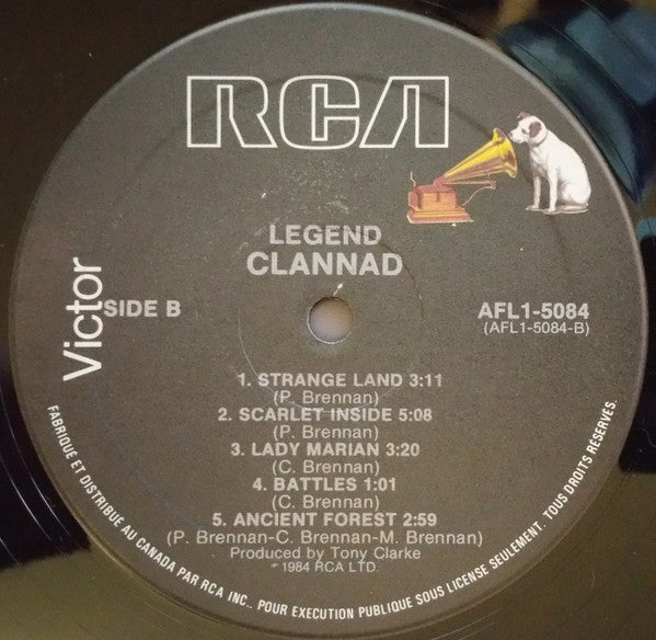Clannad : Legend (LP, Album)