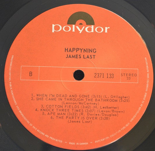 James Last : Happyning (LP, Album)