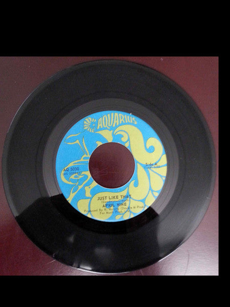 April Wine : Just Like That (7", Single)
