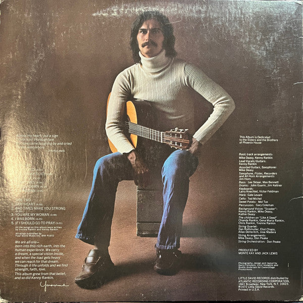 Kenny Rankin : Like A Seed (LP, Album)