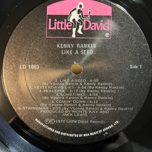 Kenny Rankin : Like A Seed (LP, Album)