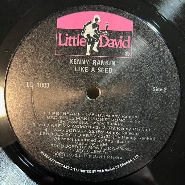 Kenny Rankin : Like A Seed (LP, Album)