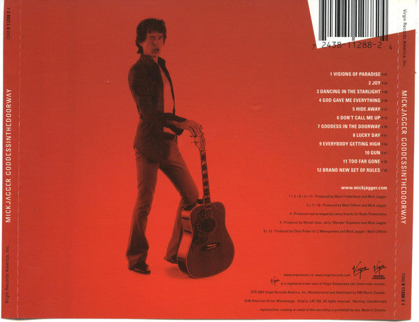 Mick Jagger : Goddessinthedoorway (CD, Album)