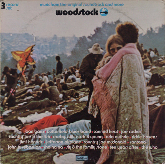 Various : Woodstock - Music From The Original Soundtrack And More (3xLP, Album, RE)