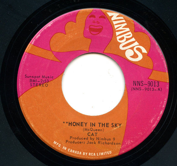 Cat (13) : Honey In The Sky (7", Single)