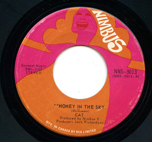 Cat (13) : Honey In The Sky (7", Single)