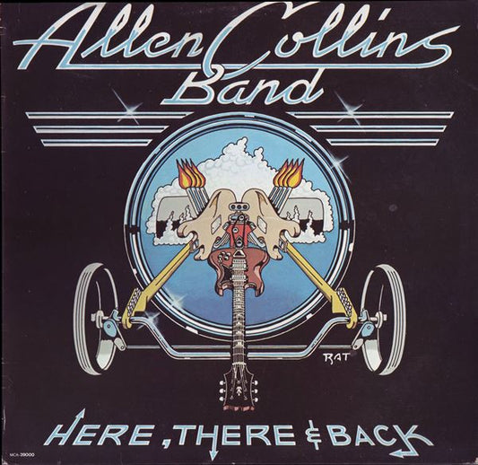 Allen Collins Band : Here, There And Back (LP, Album)