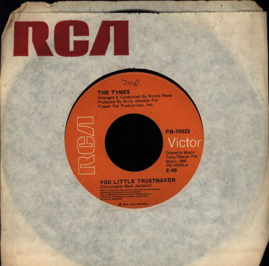 The Tymes : You Little Trustmaker / The North Hills (7", Single)