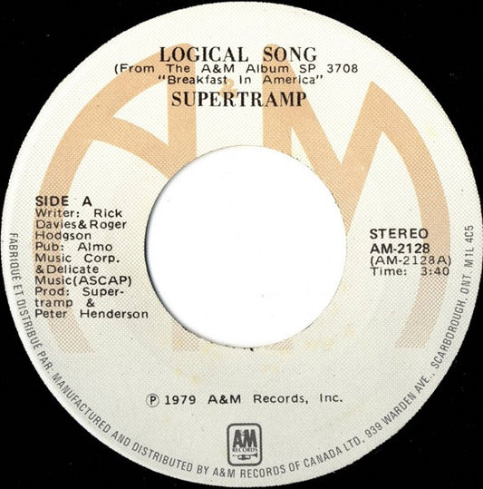 Supertramp : Logical Song (7")