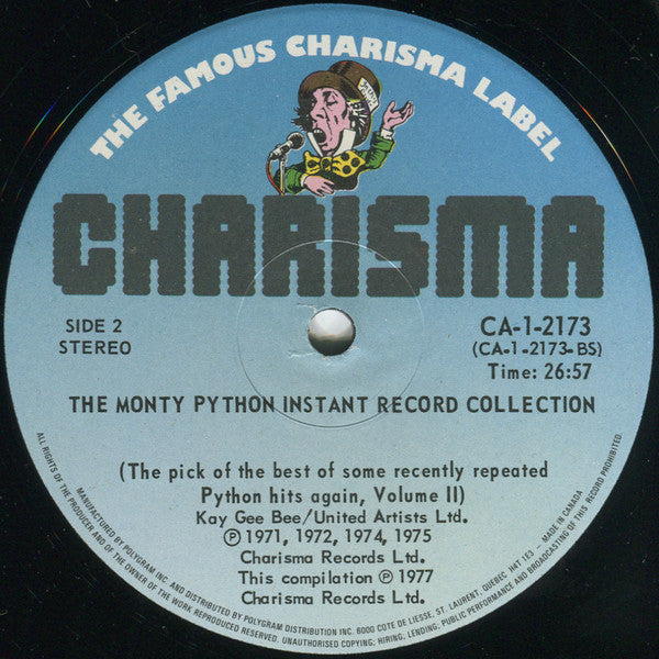 Monty Python : The Monty Python Instant Record Collection (LP, Comp, RE)