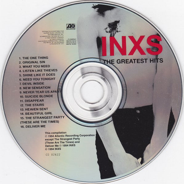 INXS : The Greatest Hits (CD, Comp)
