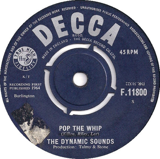 Wayne Gibson & The Dynamic Sounds : Come On Let's Go (7", Single)
