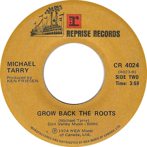 Michael Tarry : Memories / Grow Back The Roots (7", Single)