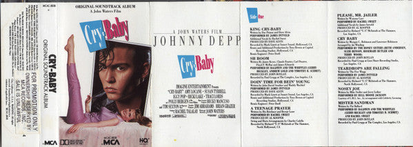 Various : Cry-Baby  (Original Soundtrack Album) (Cass, Album)