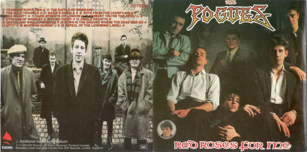 The Pogues : Red Roses For Me (CD, Album, RE)