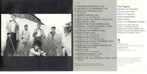 The Pogues : Red Roses For Me (CD, Album, RE)