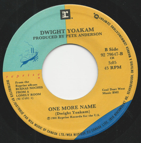 Dwight Yoakam & Buck Owens : Streets Of Bakersfield (7", Single)
