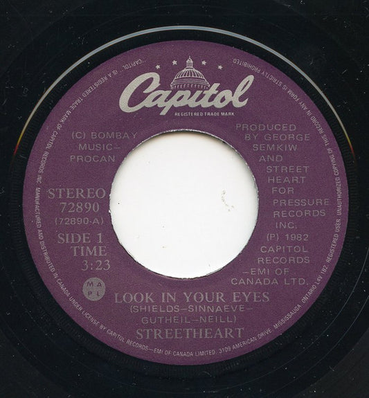Streetheart : Look In Your Eyes (7", Single)
