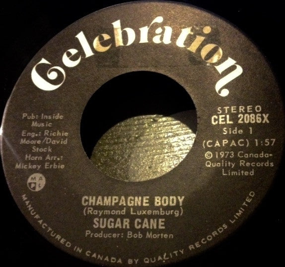 Sugar Cane (3) : Champagne Body (7", Single)