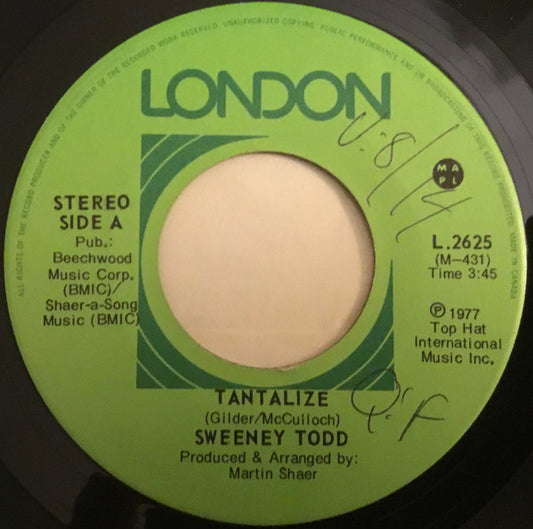 Sweeney Todd : Tantalize (7", Single)