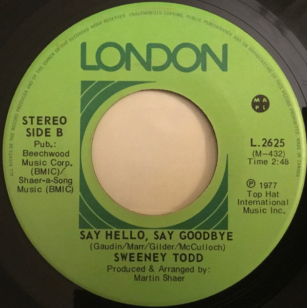 Sweeney Todd : Tantalize (7", Single)