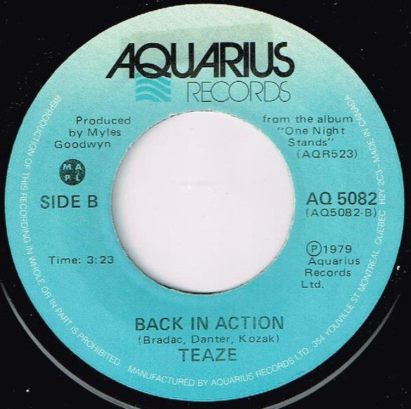 Teaze : Heartless World (7", Single)