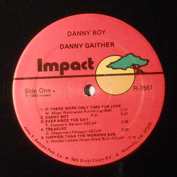 Danny Gaither : Danny Boy (LP, Album)