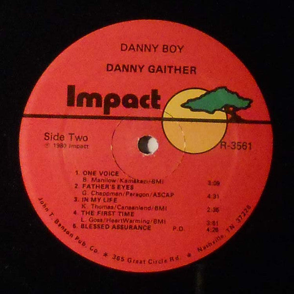 Danny Gaither : Danny Boy (LP, Album)