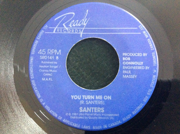 Santers : The Rapper (7", Single)