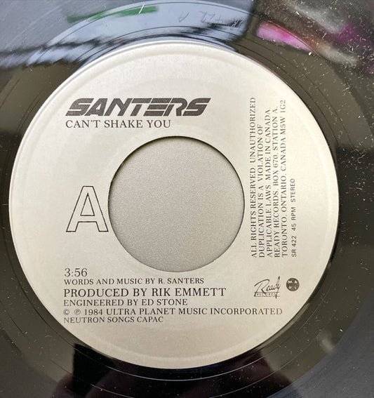 Santers : Can't Shake You (7", Single)